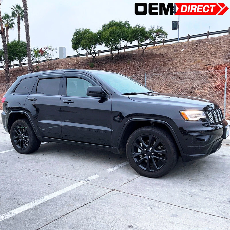 Подходит для Jeep Grand Cherokee WK2 11-22 4 шт. козырьки для окон лента дождевое ветровое стекло - Изображение 2 из 4