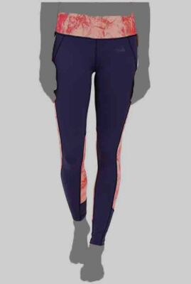 $75 The North Face Women's Purple Stretch Jogger Leggings Tight Pants Size M