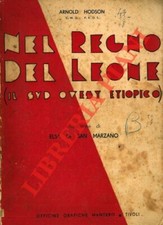 HODSON Arnold - Nel regno del leone (Il Sud Ovest etiopico).