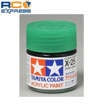 Tamiya USA Acrylic X25 Gloss Clear Green TAM81025