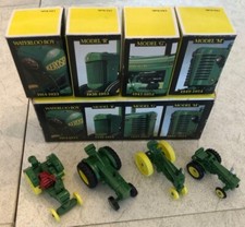 Vintage 1988 ERTL John Deere Historical 4 Piece Toy Set Die Cast  #5523