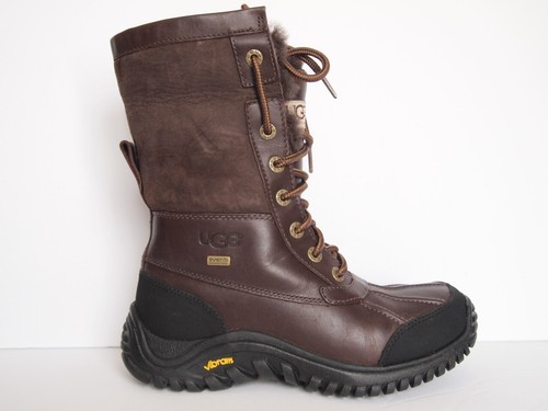 UGG AUSTRALIA Adirondack II BOOT Size 6 Classic Sheepskin Midcalf Hiking LACE-UP - Picture 10 of 19