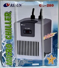 Resun 1/10 HP Aquarium Chiller for Saltwater, Freshwater & Hydroponics