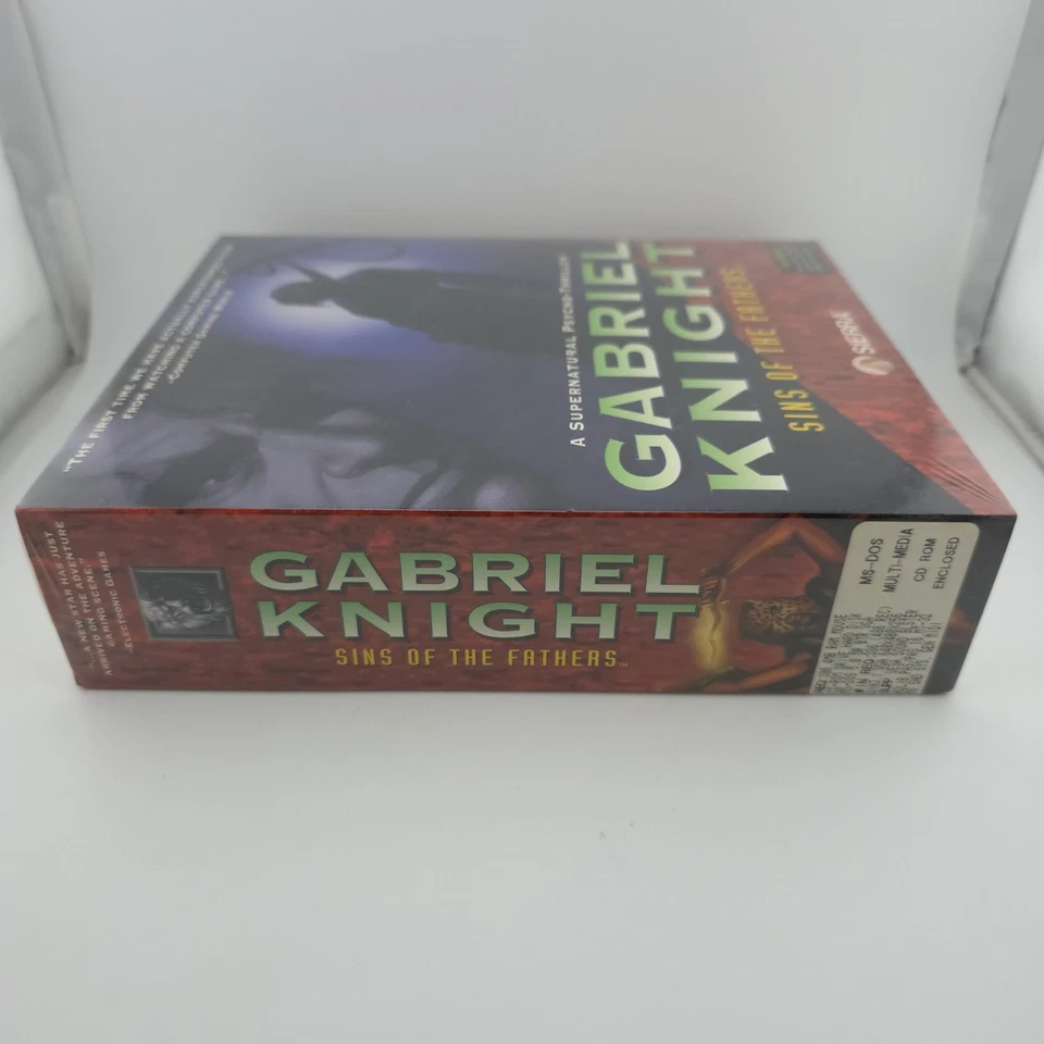Gabriel Knight: Sin of the Fathers, 1993, Big Box, New & Sealed - Image 4 of 4