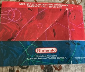 Mario's Tennis Nintendo Virtual Boy '95 with Manual Not Tested