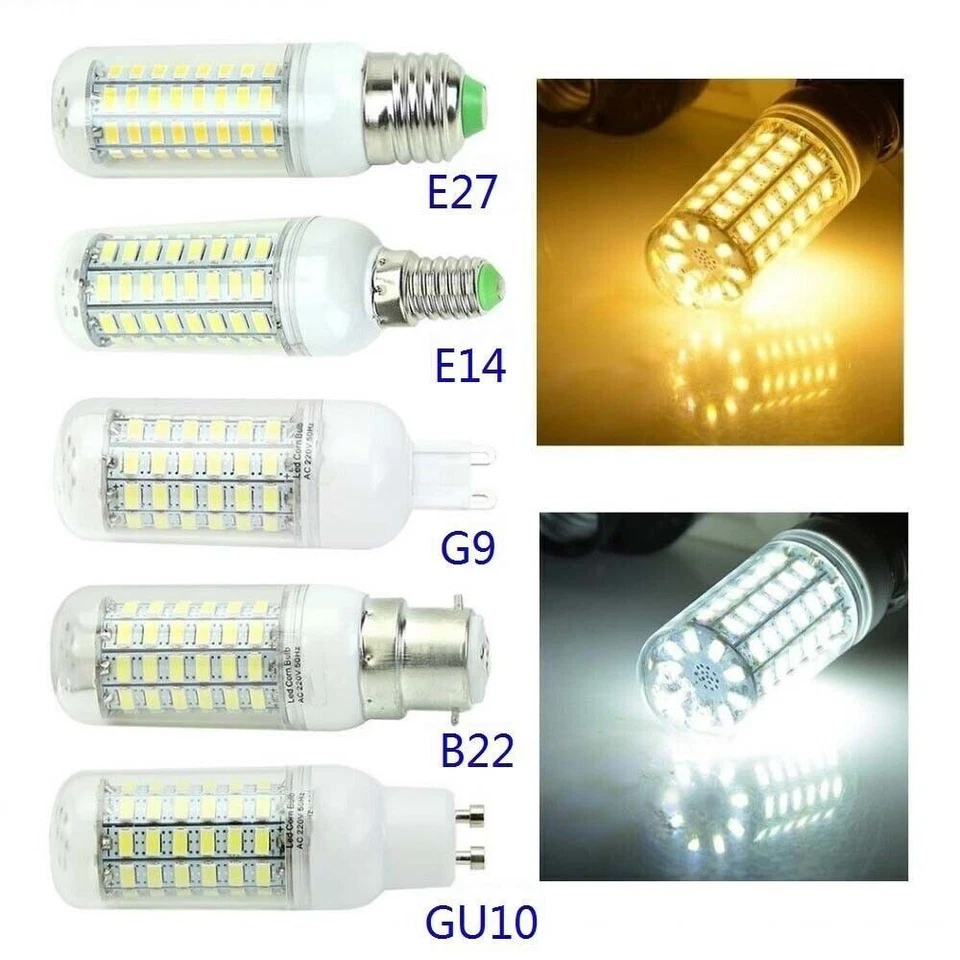 E27 E14 G9 GU10 LED Bulb 7W 15W20W25W Corn light bulbs Replace Halogen lamp 220V - Image 3 of 4
