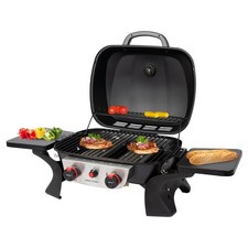 ProfiCook Tisch-Gasgrill PC-GG 1261, 2 Heizzonen+2 Brenner …