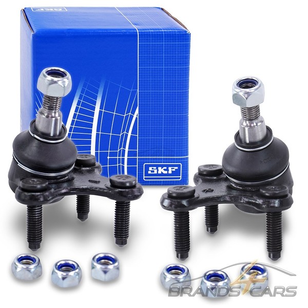 2X SKF Traggelenk Vorne FÜR VW Beetle Caddy EOS Golf 5 6 Jetta Tiguan Touran-image