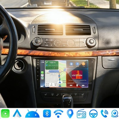 DAB+ Apple Carplay Autoradio GPS Für Mercedes Benz CLS E-Class W211 W219 128G