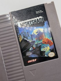 Nightshade Nintendo NES Game Cart Only Authentic
