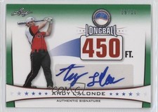 2013 Leaf Power Showcase Longball Green 9/10 Andy Lalonde #LBA-ALL Auto 0b2