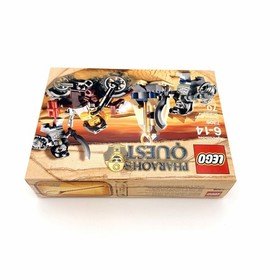 Lego 7306 Pharaoh's Quest Golden Staff Guardians Mac McCloud Mummy Warrior NEW