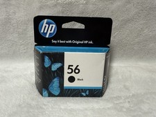 SEALED GENUINE HP 56 BLACK OEM INK CARTRIDGE