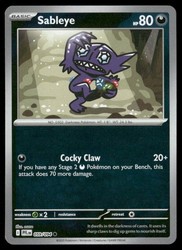 Sableye 059/094 Phantasmal Flames Reverse Holo