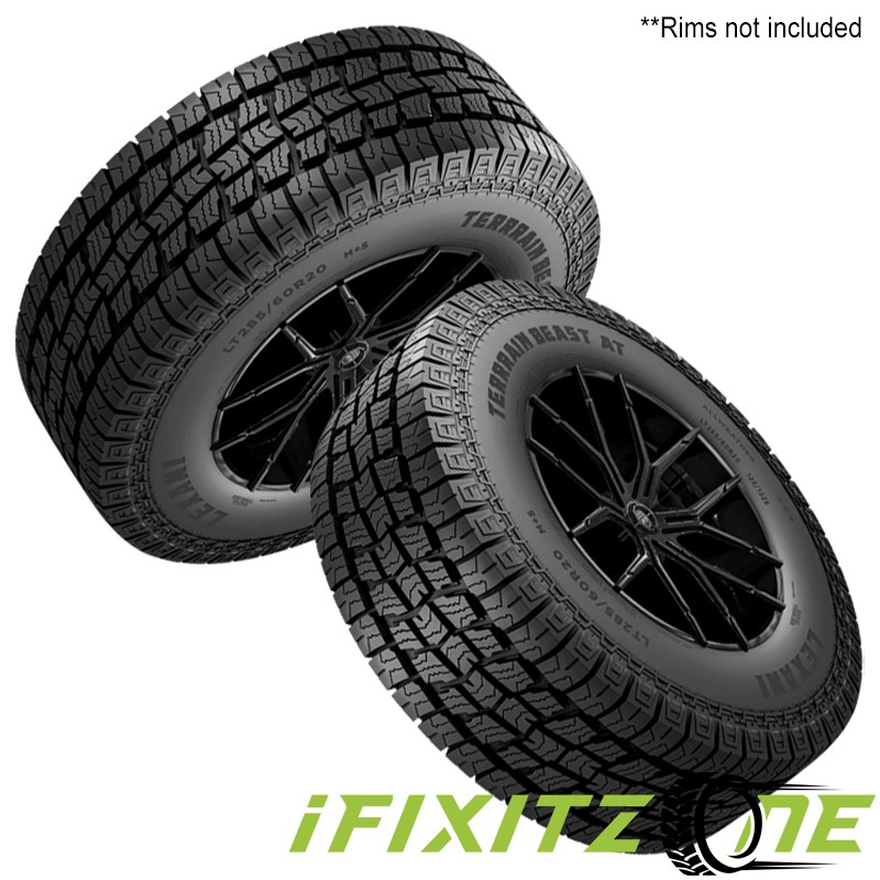 4 Lexani Terrain Beast AT 265/70R15 112S All Terrain / 500AA