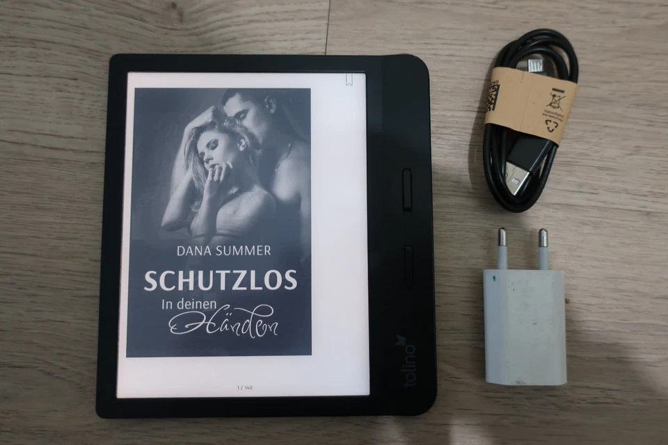 E-Book Tolino Vision 5 7°Zoll Schwarz 6 GB mit W-Lan und Beleuchtung