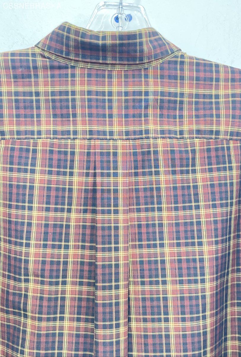 Eddie Bauer Multicolor Plaid Button Down Long Sle… - image 5