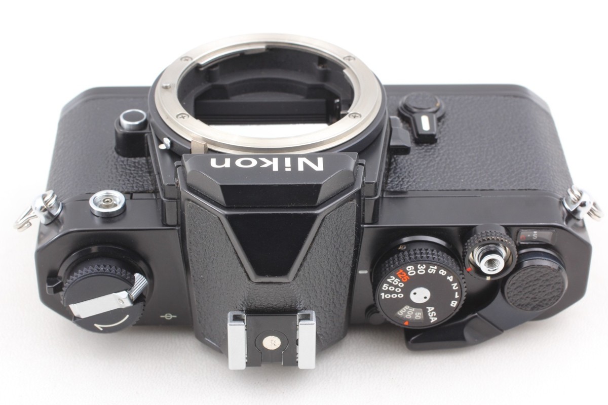 Read! 【Near MINT + Strap】 Nikon FM Black SLR Camera Ai 50mm F1.4