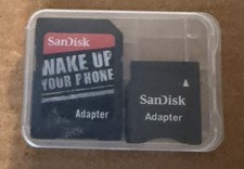 Genuine Sandisk Micro SD Card Adapters Set