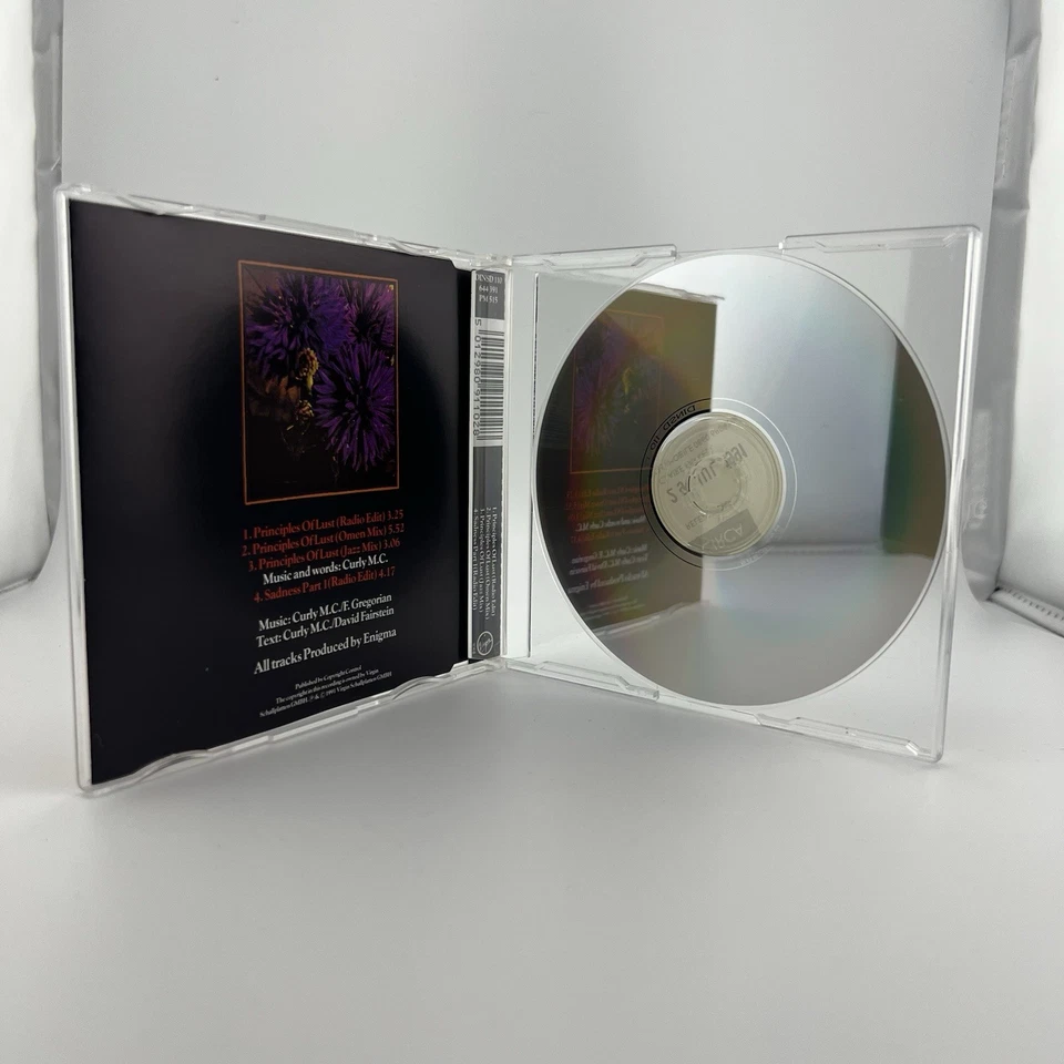 Enigma Principles Of Lust CD Promo Single Rare UK Import - Image 4 of 4