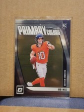 2024 Panini Donruss Optic - Rookie Primary Colors Bo Nix #4 (RC)