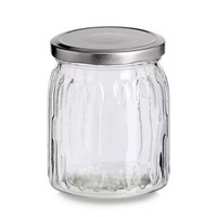 Zeller 19059 Einmachglas 470 Ml Mit Metalldeckel, Ca. Ø 9 X 11 Cm