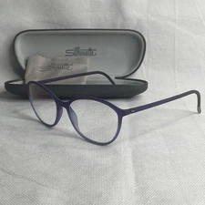 Silhouette SPX Illusion Eyeglasses 1584 75 4310 52-15-130 Purple Frame ONLY