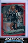 2025 Panini Prizm WNBA Jaylyn Sherrod Red Prizm #047/299 Liberty Z838