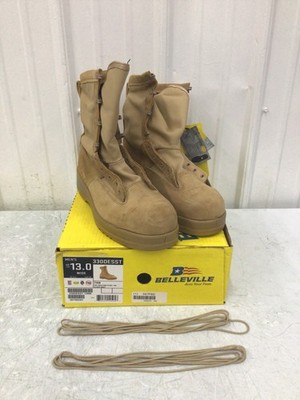 BELLEVILLE -  330DESST TAN. 13.0 SIZE BOOTS