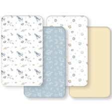 Baby Crib Sheets for Boys and Girls, Toddler Bed Sheets Fitted for 52  X28  Stand