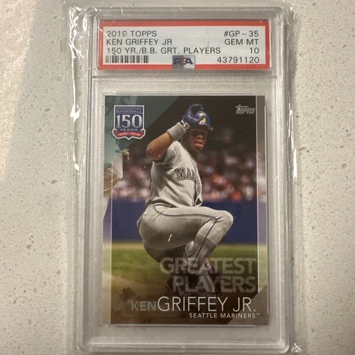 2019 Topps Gold Shield 150 YRS BB GRT PLY Ken Griffey Jr #GP-35 LE 139/150 PSA10
