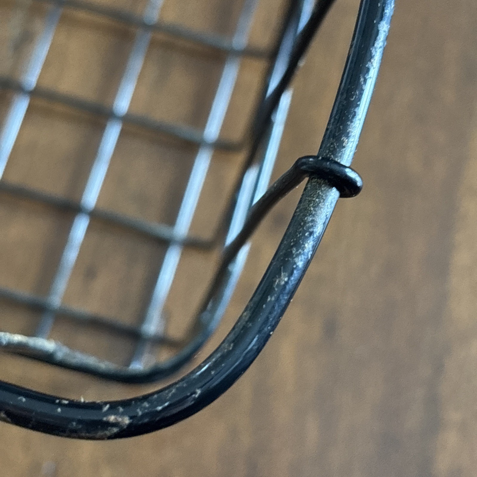 Vintage WALD Black Front Bicycle Bike Basket Bicycle 1905 Handle Wire