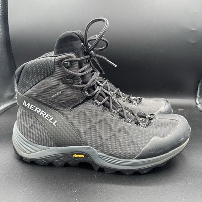 Merrell Thermo Rogue Men s 11.5  |Black| 6'' GTX Vibram Waterproof Hiking Boots