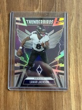 2025 Panini Phoenix Thunderbirds Insert Lamar Jackson #4 Baltimore Ravens NFL