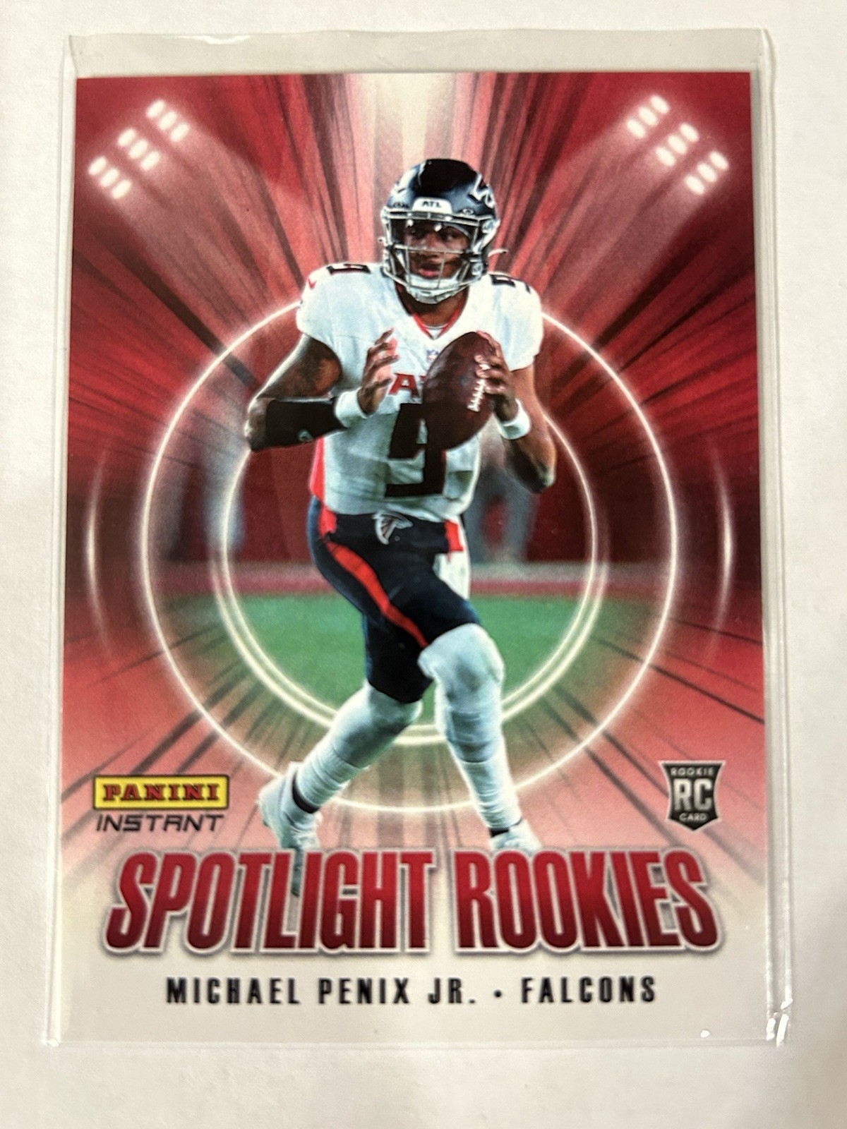 Michael Penix Panini Instant Spotlight Rookies #SR6 Base