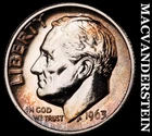 1963 Silver Roosevelt Dime-Choice Gem Proof Lustrous No Reserve #i6660