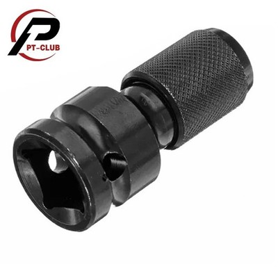1/4'' Hex Bit to 1/2'' Square Drive Adapter Quick Release Socket Converter Tool