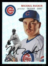 2023 Topps Chrome Platinum Anniversary Topps Refractors #107 Michael Rucker /499