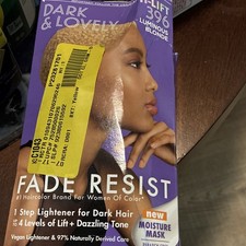 Dark  Lovely Fade Resist Hair Lightener 3906 Luminous Blonde Cream Vegan