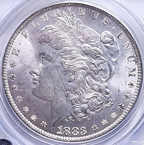 1883-O Morgan Silver Dollar ■ PCGS MS64 ■ Reverse Toning ■ #5107