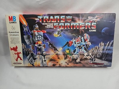 The Transformers Spiel Vintage Brettspiel 1986 seltene MB Spiele - fast vollständig