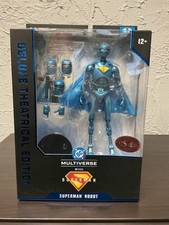 Superman Robot Deluxe Theatrical Ed DC Multiverse 2025 Movie Platinum  McFarlane