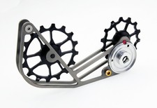 Swishti Gravel Riding Puleggia Oversize Gabbia Titanio SRAM Xplr Axs Nero Bici