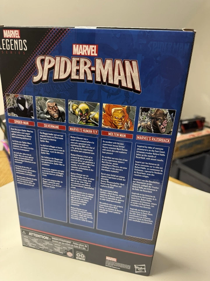 Marvel Legends Spider-Man Villains 5-Pack 6” Figure Set (NIB) Amazon Exclusive - Image 4 of 4