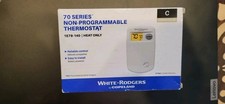 White-rodgers 70 Series&sbquo; Non-programmable Thermostat 1e78-140 White