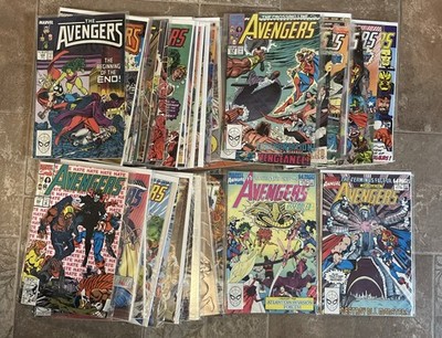 The Avengers Lot (53) #296-317, 319-333 + More! + Annual #18-19 Marvel 1988-1994