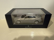 Maserati Quattroporte Silver Diecast Model Car 1/43