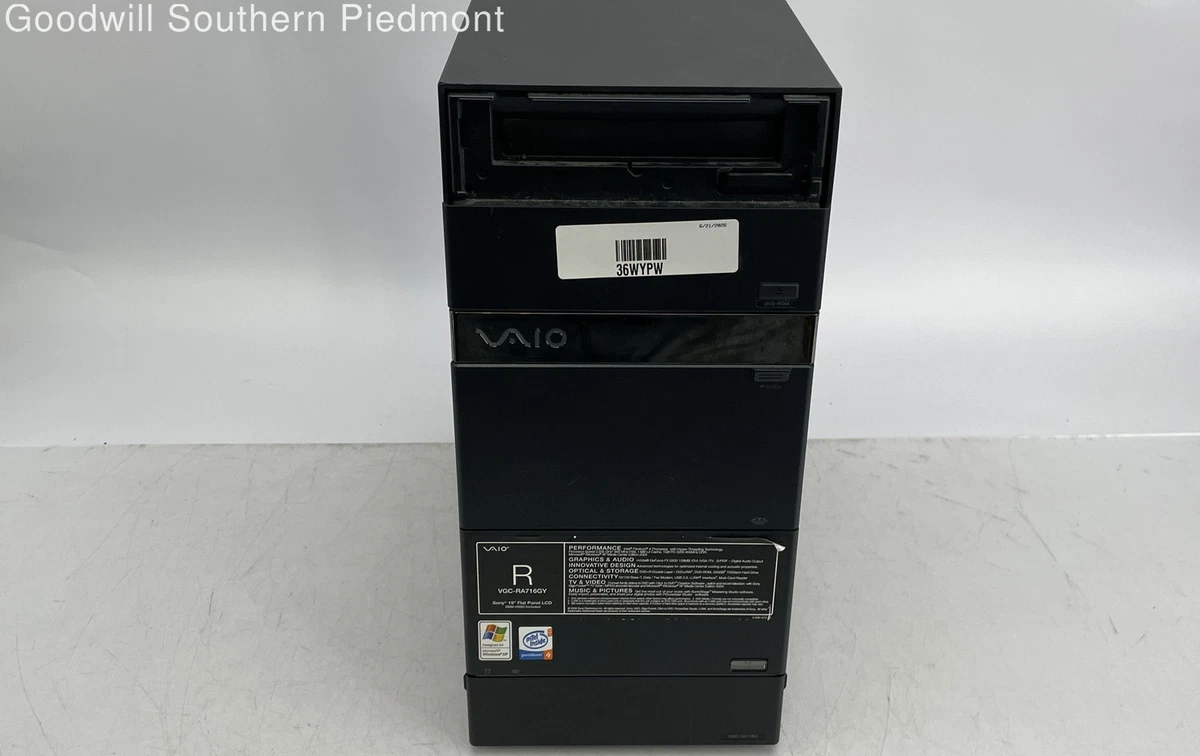Sony VAIO HDD PC Desktops & All-In-One Computers for sale | eBay