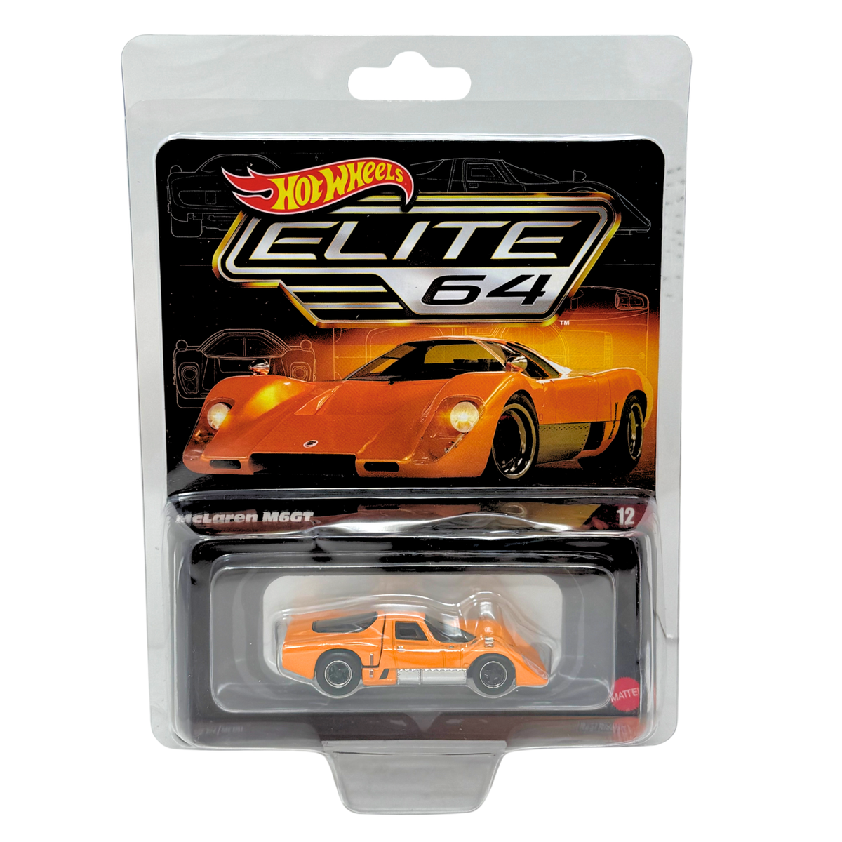 Hot Wheels Collectors Elite 64 McLaren M6GT 1:64 Diecast | eBay