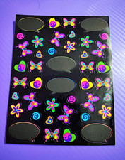 Vintage Lisa Frank Dream Writers Sticker Sheet S439